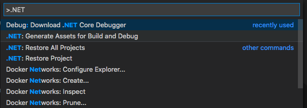 alt=“generate required vscode debug and build assets”